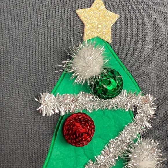 Christmas Tree Sweater - Holiday Sweater - Ugly Sweater - Picture 3 of 8